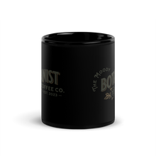 Load image into Gallery viewer, The Moody Botanist Black Glossy Mug
